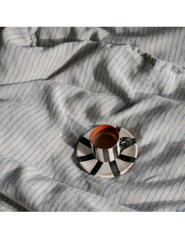 Lanena prevleka za odejo Skyline