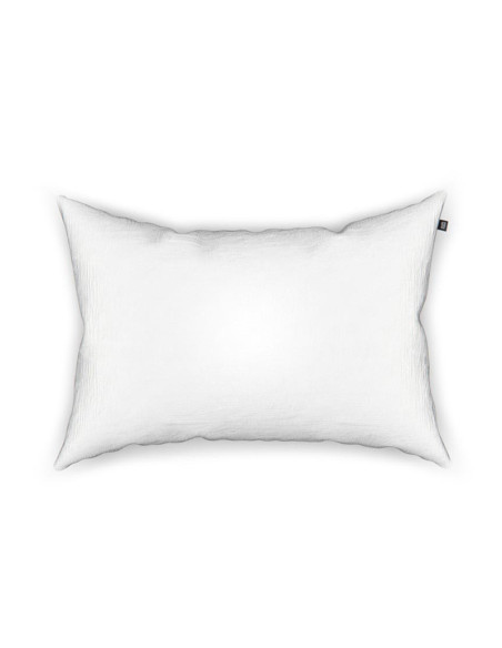 White muslin pillowcase
