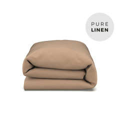 Truffle Linen Toddler Duvet Cover