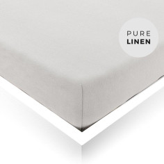 Light Air Linen Baby Fitted Sheet