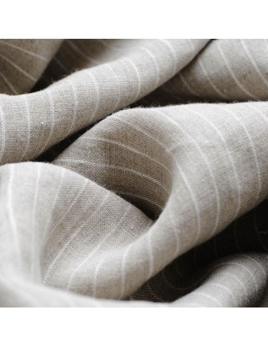 Lanena prevleka za odejo Mistline