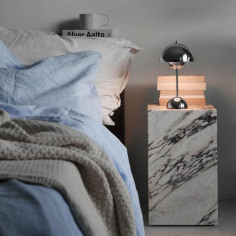 Lanena prevleka za vzglavnik Soft Blue 2