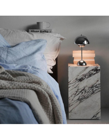 Lanena prevleka za vzglavnik Soft Blue