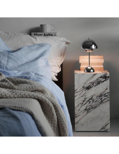 Lanena prevleka za vzglavnik Soft Blue