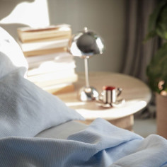 Lanena prevleka za vzglavnik Summer Blues 2