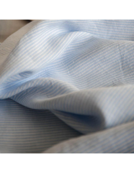 Lanena prevleka za odejo Summer Blues