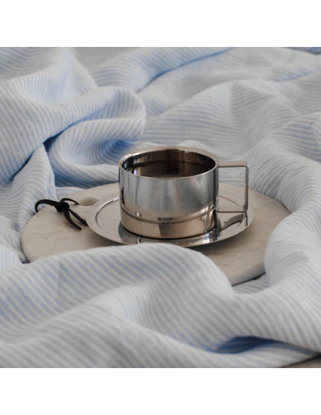 Lanena prevleka za odejo