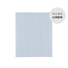 Soft Blue Linen Baby Duvet Cover