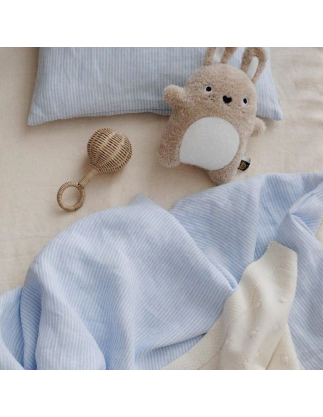 Baby lanena prevleka za odejo Summer Blues