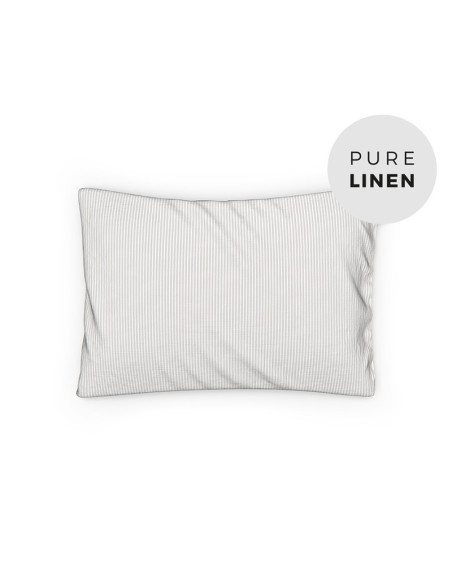 Junior lanena prevleka za vzglavnik Stripes