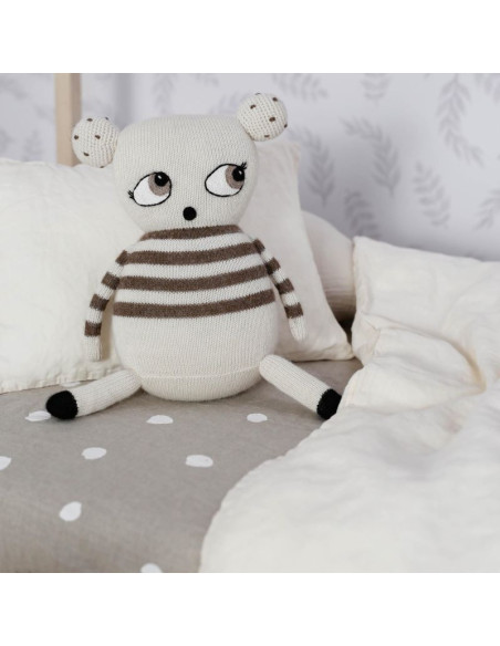 Junior lanena rjuha za vzmetnico Buttons