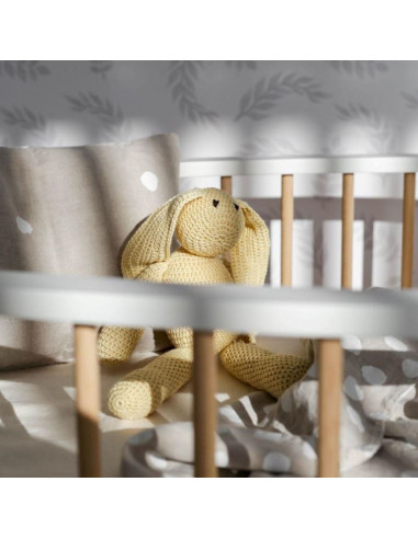 Buttons Linen Baby Pillowcase