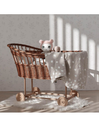 Junior lanena prevleka za odejo