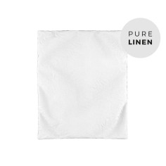 Pure White Linen Baby Duvet Cover