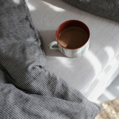 Horizon Linen Duvet Cover 2