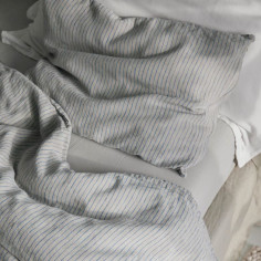 Lanena prevleka za vzglavnik Skyline