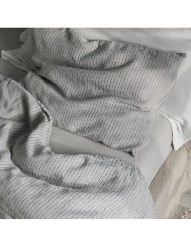 Lanena prevleka za vzglavnik Skyline