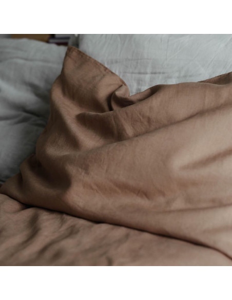 Truffle Linen Pillowcase Truffle Linen Pillowcase