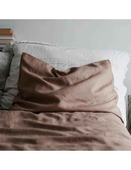 Truffle Linen Pillowcase Truffle Linen Pillowcase