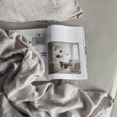 Lanena prevleka za vzglavnik 2