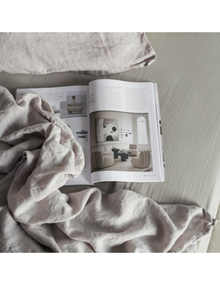 Lanena prevleka za vzglavnik