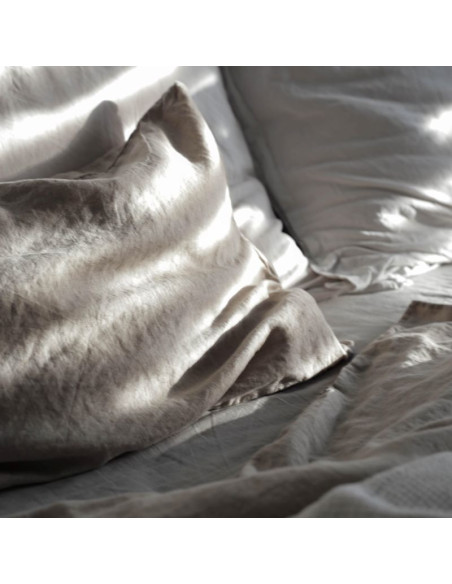 Natural Linen Pillowcase Natural Linen Pillowcase