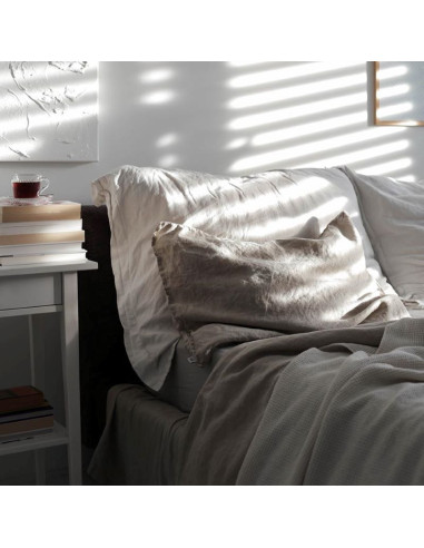 Lanena prevleka za vzglavnik Natural linen
