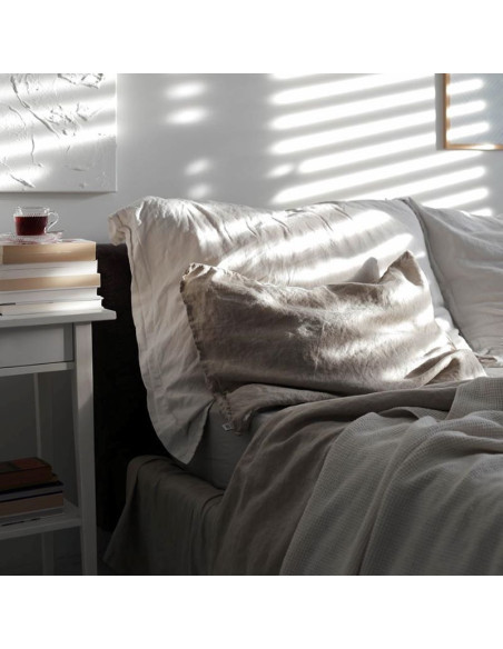Natural Linen Pillowcase Natural Linen Pillowcase