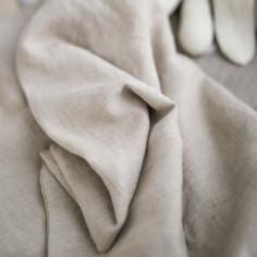Natural Linen Toddler Duvet Cover 2