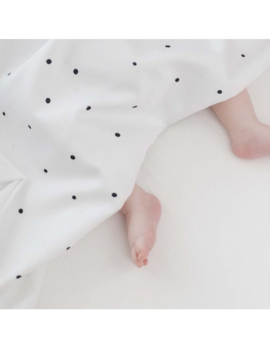 Baby lanena rjuha za vzmetnico Pure white