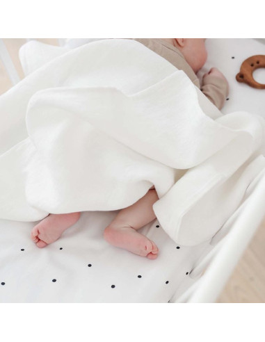 Baby lanena prevleka za odejo