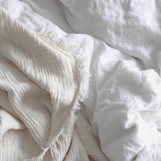 Lanena prevleka za odejo 2