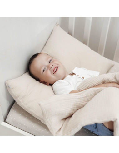 Sahara Muslin Toddler Pillowcase
