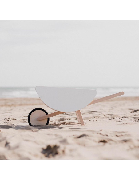 Wooden Toy Wheelbarrow for Kids