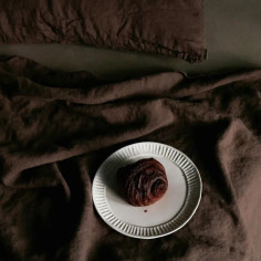 Mocha Linen Pillowcase 2