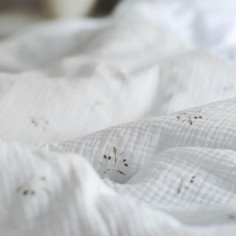 Muslin prevleka za odejo Olive tree 2