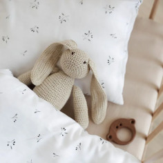 Black Olive Tree Cotton Baby Pillowcase 2