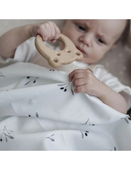 Black Olive Tree Cotton Baby Duvet Cover