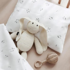 Black Olive Tree Cotton Toddler Pillowcase 2