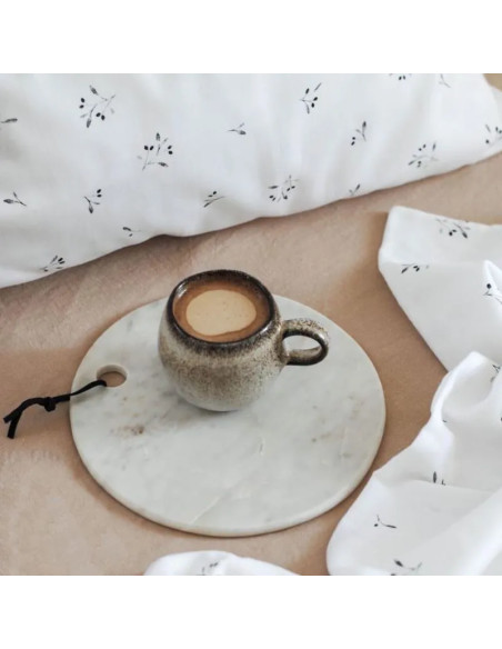 Black Olive Tree Cotton Pillowcase