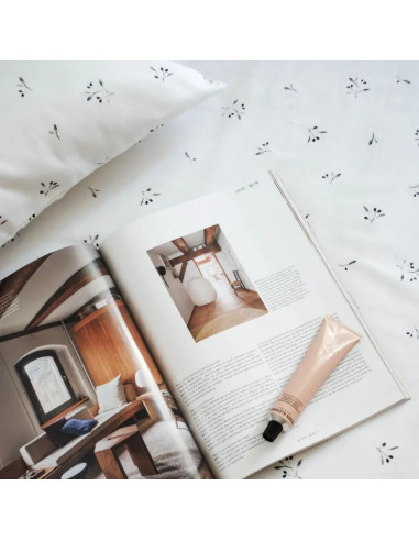 Black Olive Tree Cotton Pillowcase