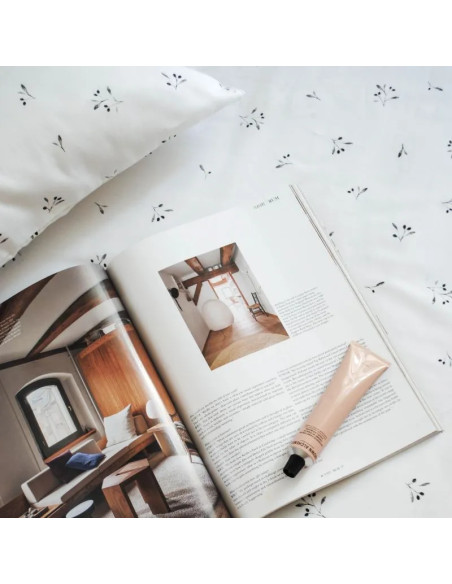 Bombažna prevleka za vzglavnik Black olive tree