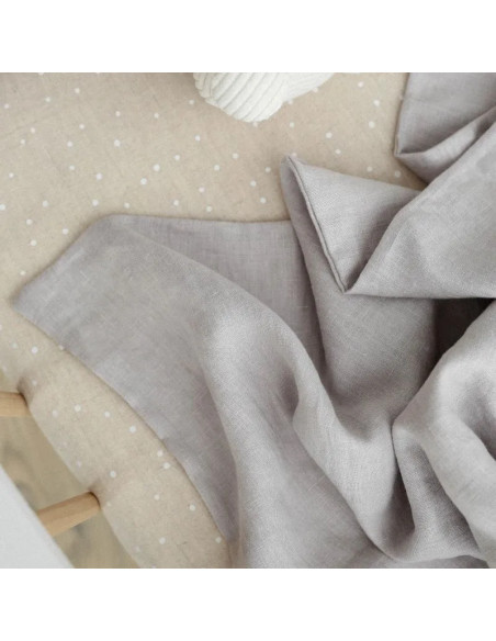 Light Air Linen Toddler Duvet Cover Light Air Linen Toddler Duvet Cover