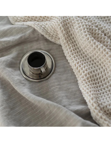 Lanena prevleka za odejo