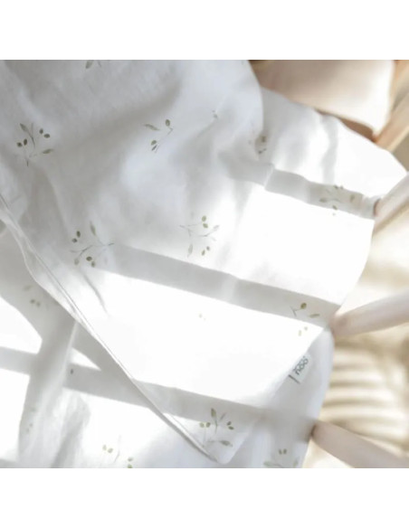 Olive Tree Cotton Baby Duvet Cover