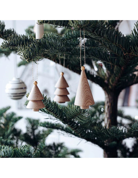 WOODEN ORNAMENT - Tree