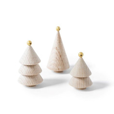 WOODEN ORNAMENT - Tree