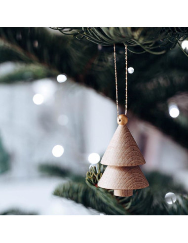 WOODEN ORNAMENT - Tree
