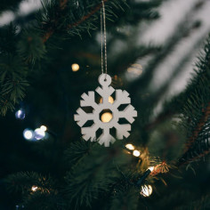 Concrete Ornament - S-noo flake 2