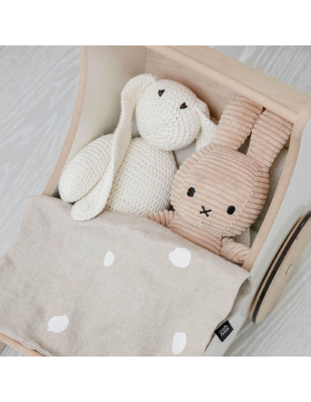 Miffy Bunny Corduroy in Beige